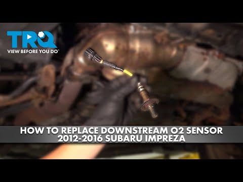 How to Replace Downstream O2 Sensor 2012-2016 Subaru Impreza