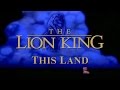 The Lion King - Hans Zimmer - This Land