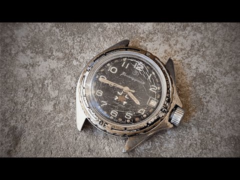 Restoration of a military artifact: how to restore the VOSTOK Commander's watch