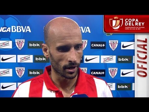 Entrevista a Mikel Rico tras el Athletic Club (2-0) Real Betis - HD Copa del Rey