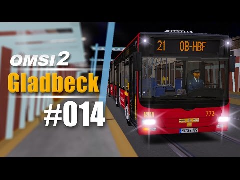 OMSI 2 Projekt Gladbeck 2016 MAN Lion's City G #014 - Nachts auf der Schnelltrasse!