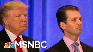 President Donald Trump Camp Shifts Talking Points On Possible Collusion | Rachel Maddow | MSNBC