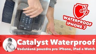 Pouzdro Catalyst Waterproof case & gray - iPhone 6/6S bílé