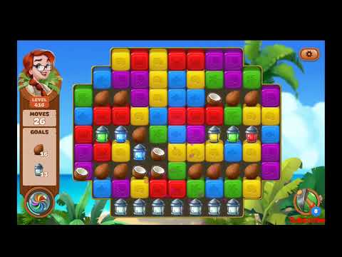 Lost Island Blast Adventure Level 416 NO BOOSTERS - A S GAMING