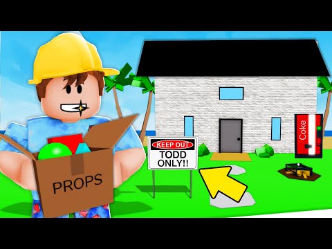 Brookhaven RP, But I BUILT My Own HOUSE!!