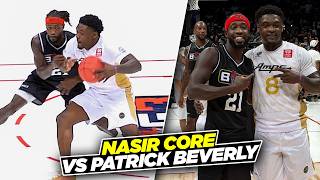 Nasir Core vs Patrick Beverly FINALLY HAPPENED! BIG3 All-Star Game Got HEATED!