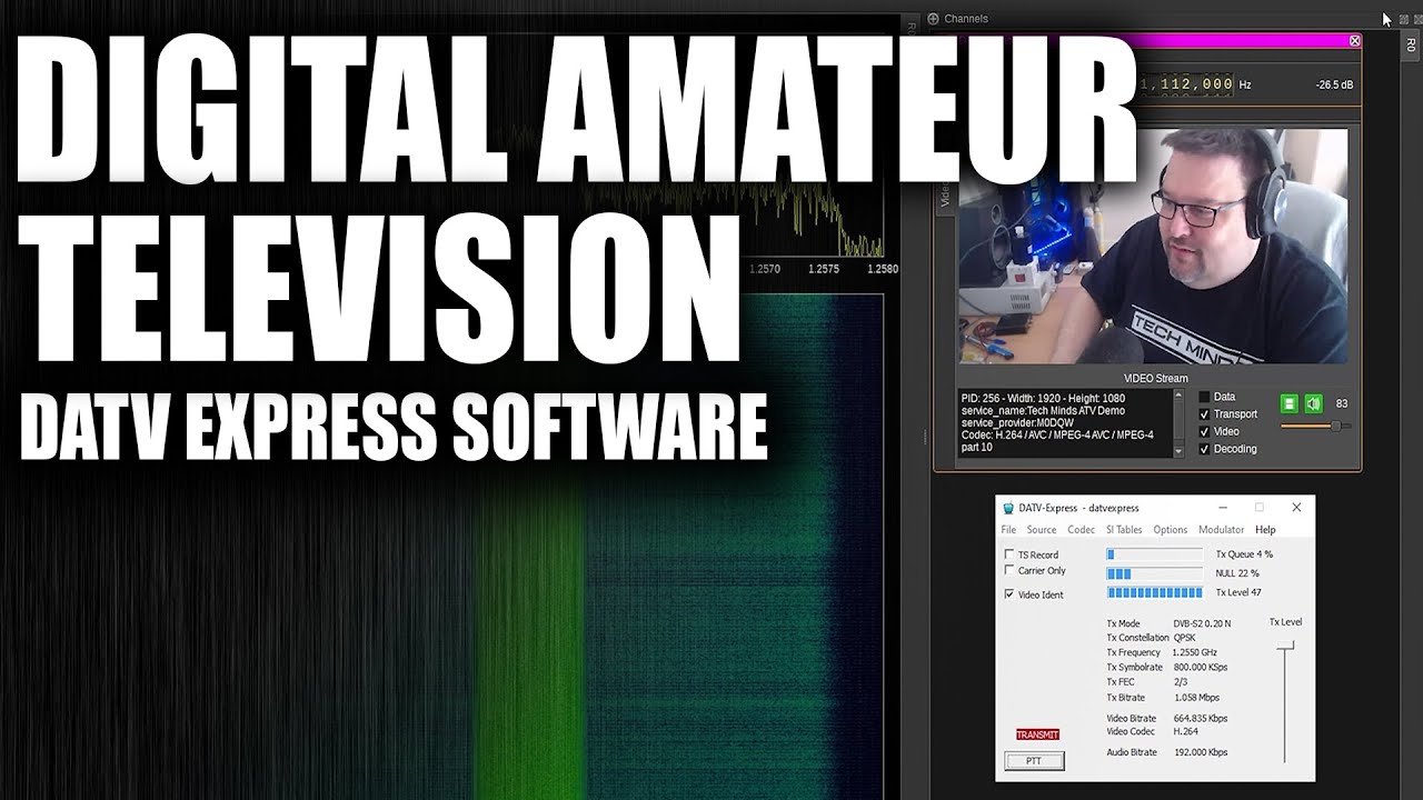 DIGITAL AMATEUR TELEVISION - DATV EXPRESS SOFTWARE