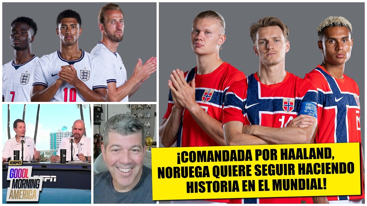HAALAND vs KANE: Duelo de estrellas en NORUEGA vs INGLATERRA ¿Quién hará diferencia? | Goool Morning