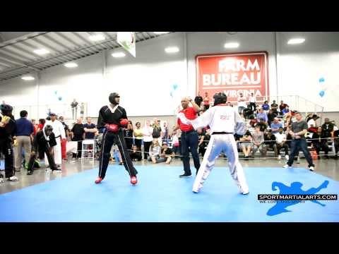 Jermond Wiggins vs Jake - Team Sparring - Grand Slam Open Nationals 2014 Merge