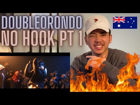 NO HOOK PART 1 - DOUBLEORONDO AMERICAN REACTION! Australian Drill Rap Music 🇦🇺🔥 *SHEEEESH! 🔥*