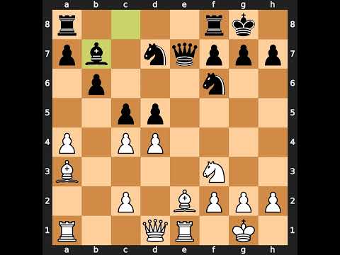 William Steinitz-R. Scott, Dundee 1867, Result: 1-0