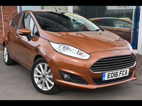 Used Ford Fiesta 1.5 TDCi Titanium 5dr Copper Pulse 2016