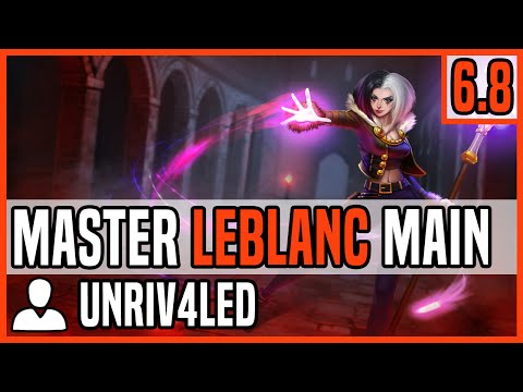 Patch 6.8 LeBlanc Mid Main - Matchup: Fizz - Ranked Master KR