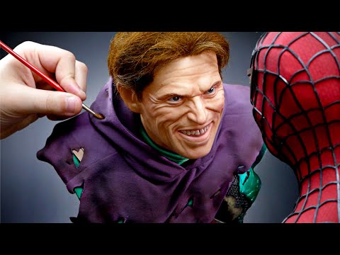 Green Goblin Sculpture Timelapse - Spider-Man: No Way Home