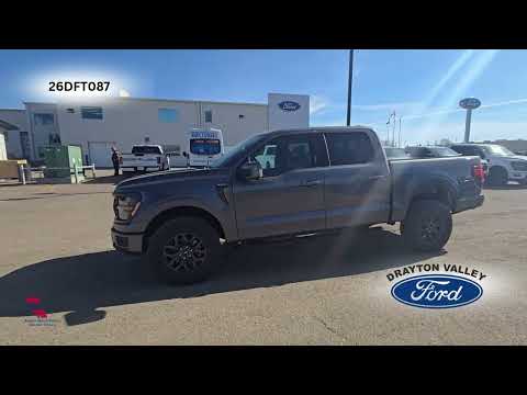 2026 Ford F-150 Tremor 4WD SuperCrew 5.5' Box in Gray for sale at Drayton Valley Ford in Drayton Valley, AB
