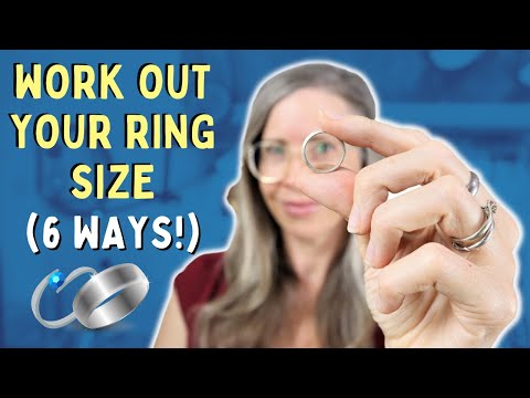 How to work out your ring size (correctly!) | 6 ways from worst to best.