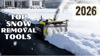 Best Snow Removal Tools 2026 ❄️ Top Snow Blowers & Electric Shovels That Make Winter Easy