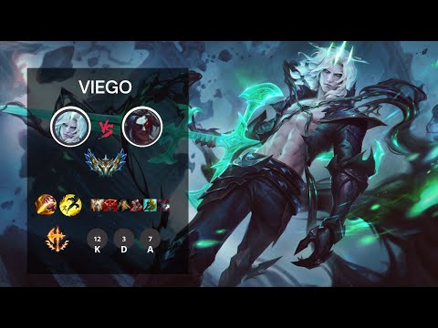 VIEGO JUNGLER VS KAYN  EUW CHALLENGER 12 13