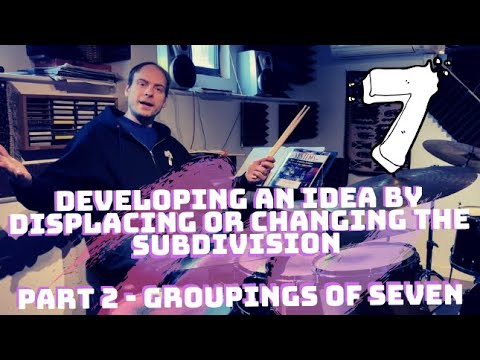 Ari Hoenig - Developing an idea by displacing or changing the subdivision: Part 2 - Groupings of 7