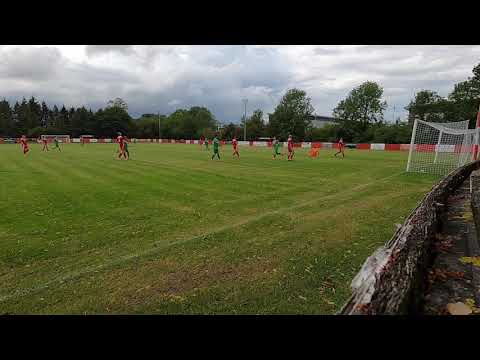 Harry Jones makes it three goals for Aylesbury United against Risborough Rangers
