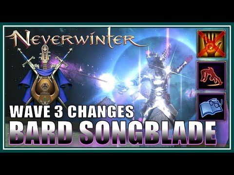 MASSIVE Bard Songblade Buffs (far more dps than other classes) but RIP Mystify! - Neverwinter