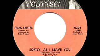 1964 HITS ARCHIVE: Softly As I Leave You - Frank Sinatra