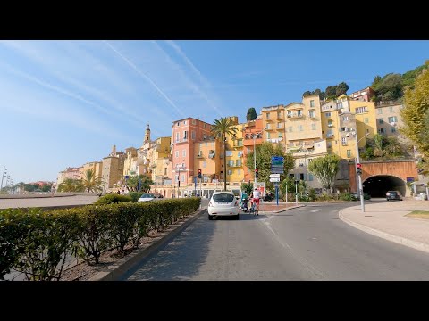MENTON to MONACO scenic drive | Cote d´Azur France