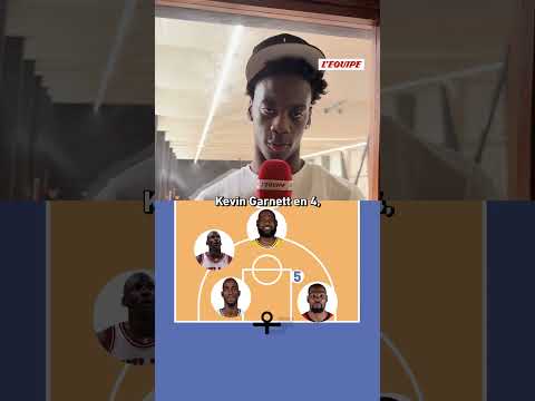 AJ Dybantsa nous donne son 5 majeur de rêve ! #nba #basketball