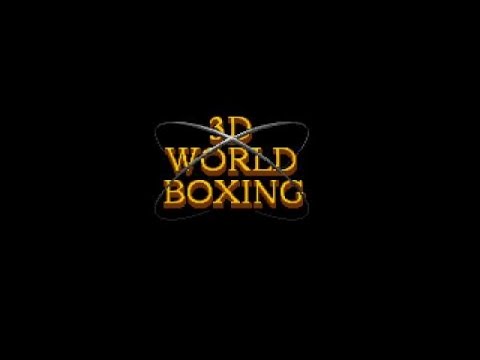 3D World Boxing gameplay (PC Game, 1992)
