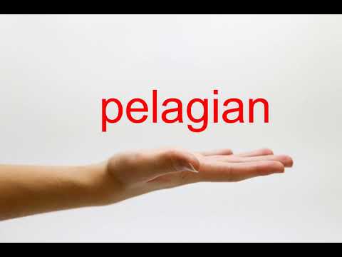 How to Pronounce pelagian - American English