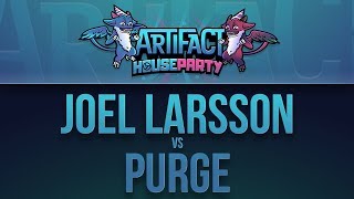 Joel Larsson vs Purge - BTS Artifact House Party