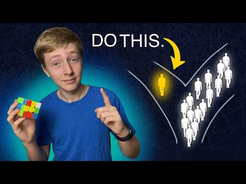 How to get ahead of 99% of cubers