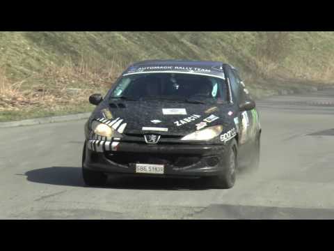 Szombierki Rally Cup Runda I - Robert Dudek / Karolina Piechówka - Peugeot 206