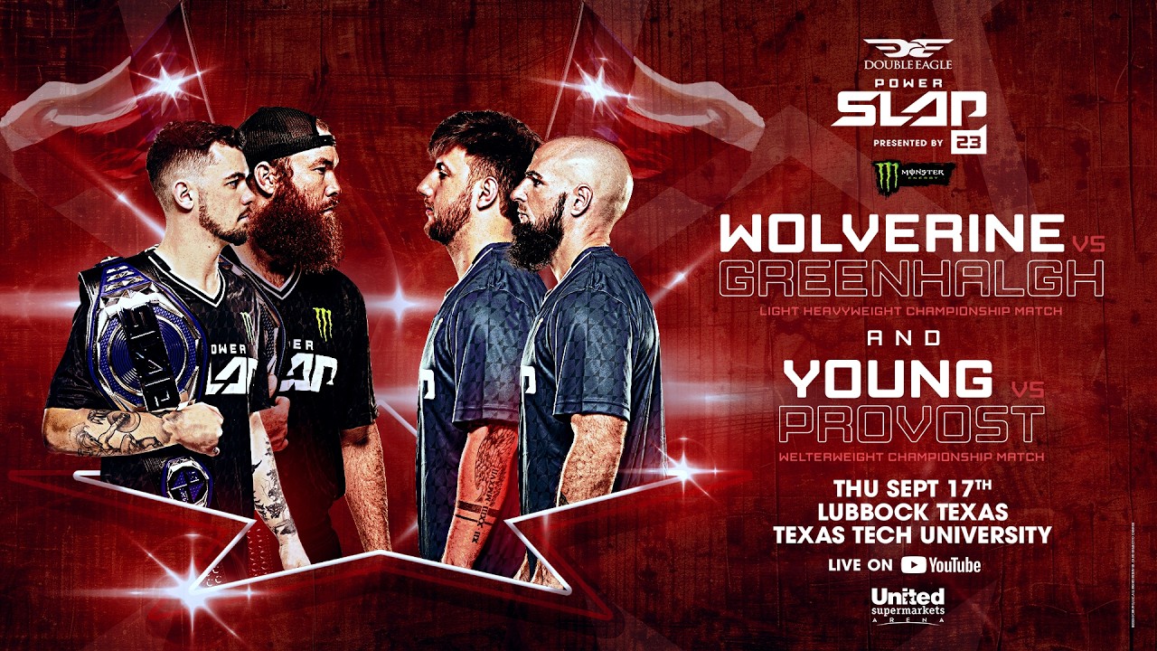 Power Slap 23: Wolverine vs. Greenhalgh Prelims | Septiembre 17