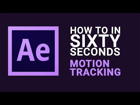 Motion Tracking on After Effects in 60 Seconds!
