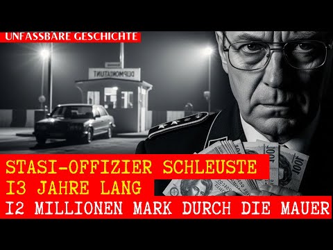 12 MILLIONEN MARK: Wie Stasi-Offiziere am Checkpoint Charlie das System bestahlen