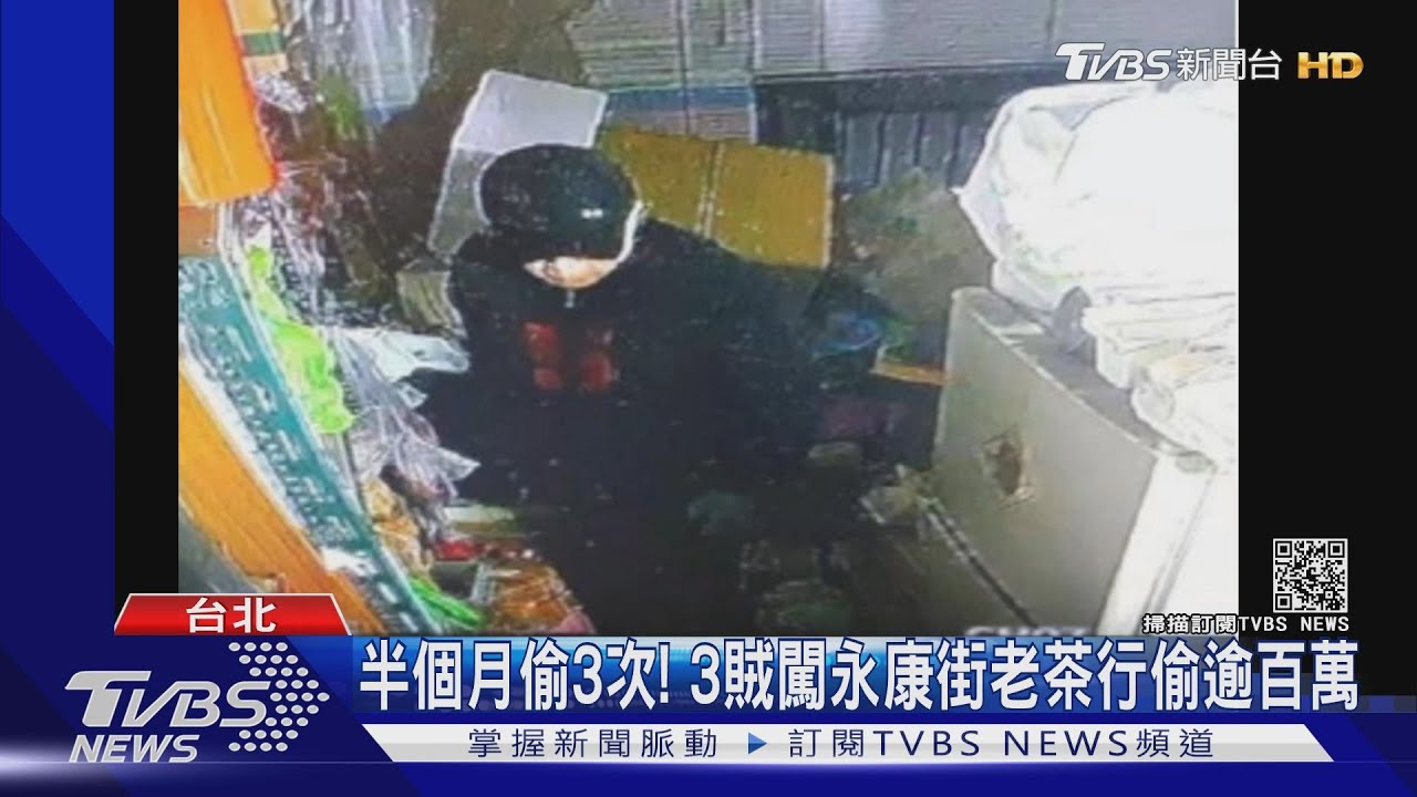 就是愛「茶」!3賊闖永康街老茶行行竊逾百萬 遭逮竟卸責