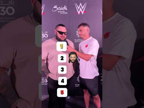 He didn’t hesitate for Seth Rollins 😂