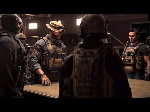 Taskforce 141 becomes the Ghost Team and Ghost takes off his mask | Call of Duty Modern Warfare 2