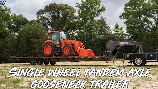 New 2026 Diamond C Trailers 25' FMAX207 Gooseneck Flatbed Trailer