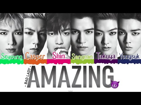 😈 CROSS GENE (크로스진) - Amazing (Bad Lady) [Color Coded Lyrics Han|Rom|Esp] 😈