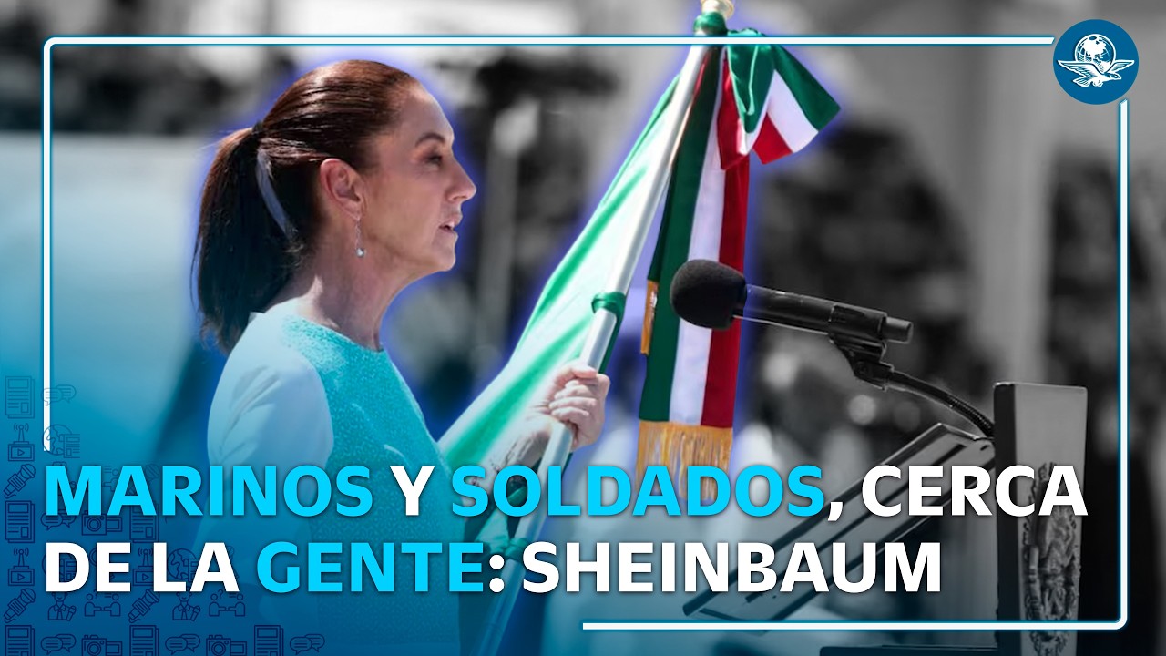 “Fuerzas Armadas nunca recibirán una orden para reprimir”, garantiza la presidenta Sheinbaum Pardo