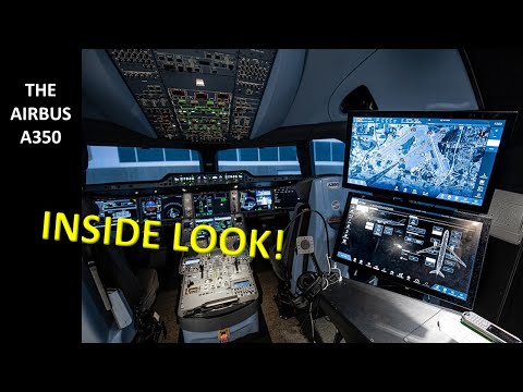Inside Look: Airbus A350 Full Flight Simulator