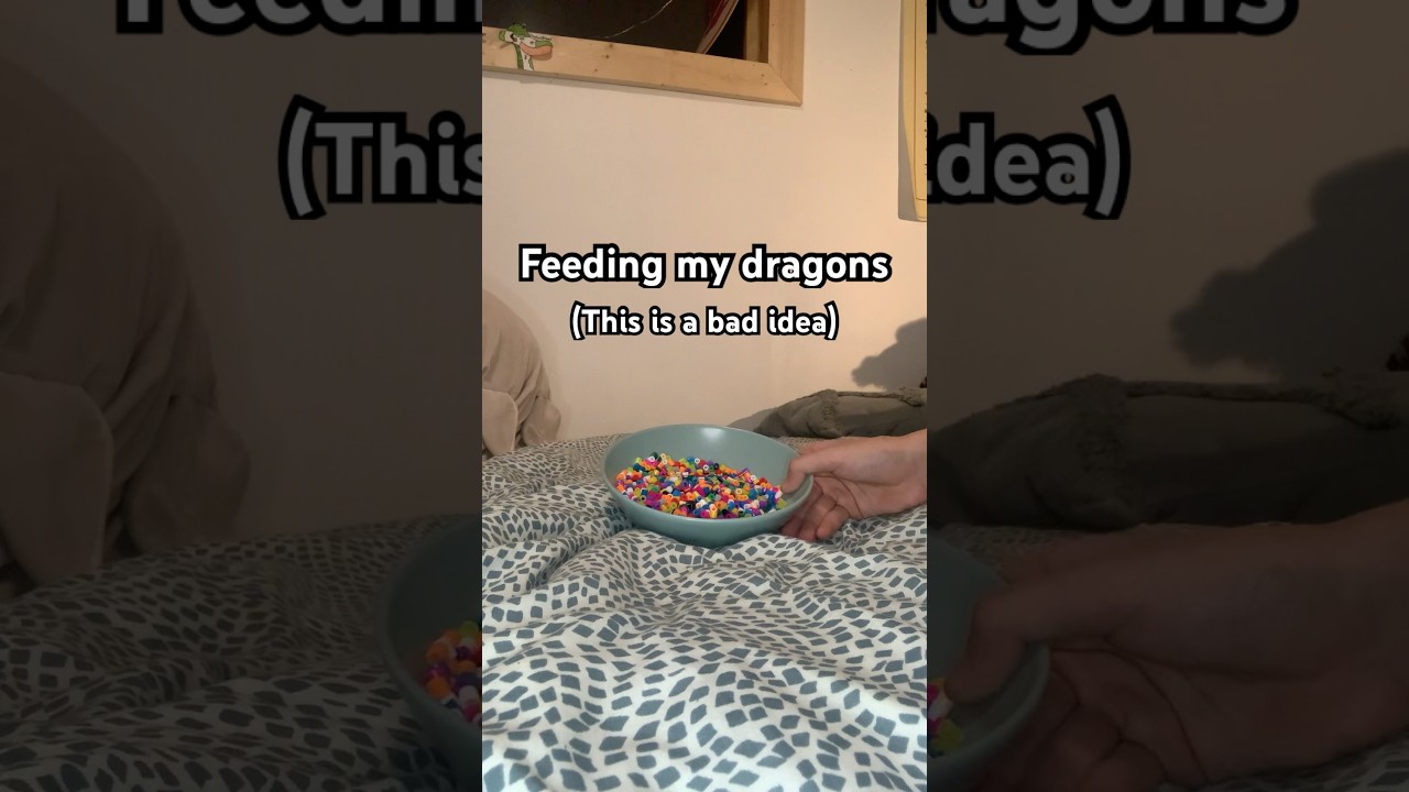 Feeding my dragons (did not go well) #paperpuppet #dragonart #dragonpuppets #dragon