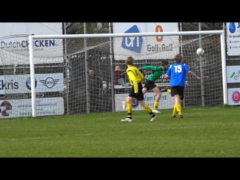 Alle doelpunten VV Woudenberg JO15-1  - JO16-1