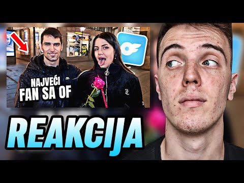 CHODA REAKCIJA na PROVELA SAM DAN SA MOJIM NAJVEĆIM FANOM SA OF-A *zaljubio se*