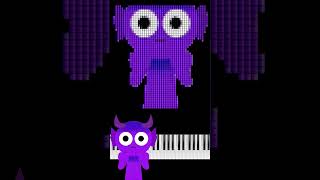 Sprunki Retake Durple 🎹 Normal vs Horror | Piano Waterfall & MIDI Art Reveal #piano #sprunki #music