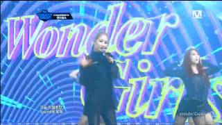 111117 Wonder Girls - G.N.O.@ Comeback Stage