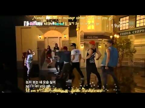 [Vietsub + Kara] BoA feat. Yunho (TVXQ) - Only One@SBS 20120728