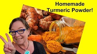 ✅ Turmeric Powder: How to Make it at Home